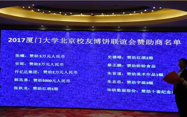 &ldquo;博餅&rdquo;是閩南地區有的傳統形式歡慶，此次活動以這種形式向母校致以美優的祝福，也寄托著各地廈人永久母校情和青春回憶的活動。